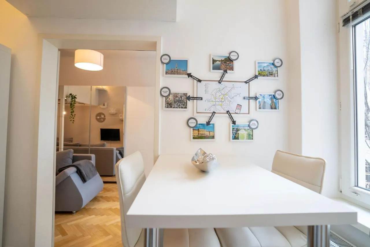 Ferienwohnung Cozy Modern Nest In The Heart Of Vienna With Netflix